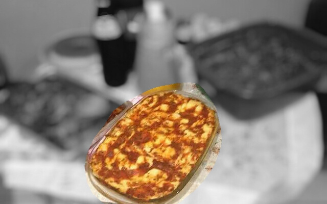 Lasanha de camarão com palmito