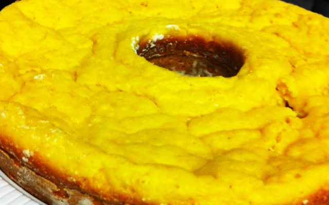 Bolo Cremoso de Milho Diet