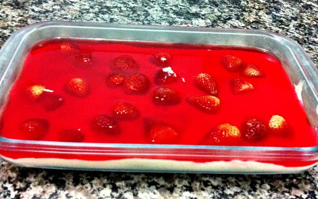 Doce simples de morango