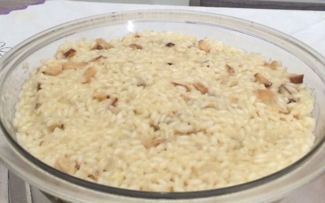 Risoto de funghi secchi