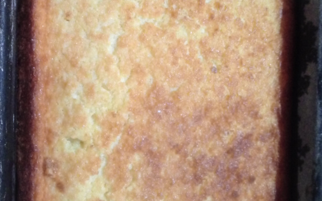 Bolo canjiquinha com tapioca