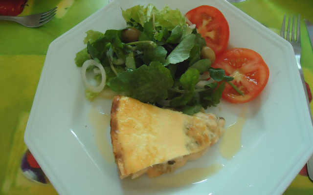 Quiche de palmito