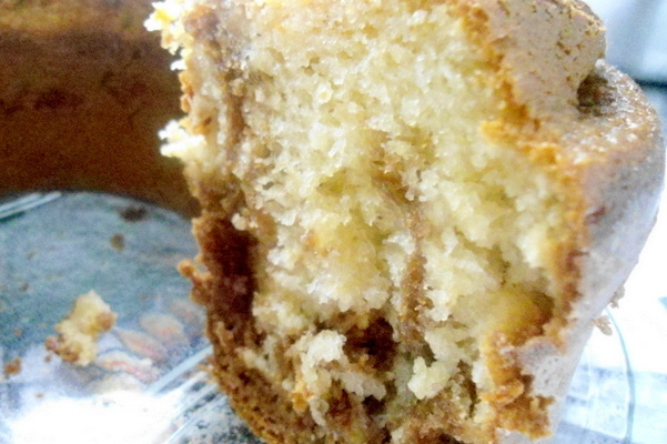 Bolo mesclado simples