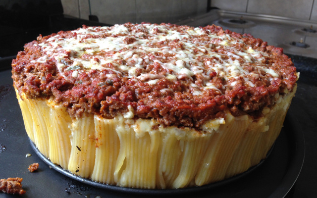 Torta de rigatoni