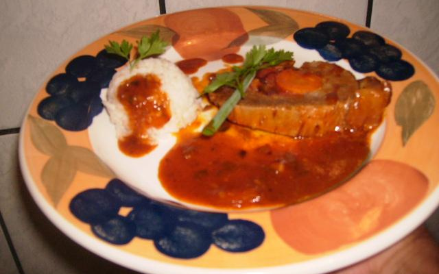 Lagarto ao molho madeira