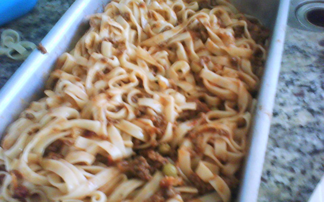 Macarronada à bolonhesa