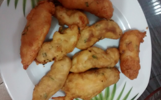 Camarão empanado à chinesa