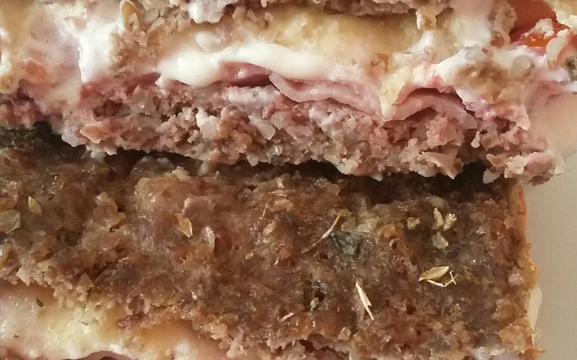 Quibe de assadeira recheado