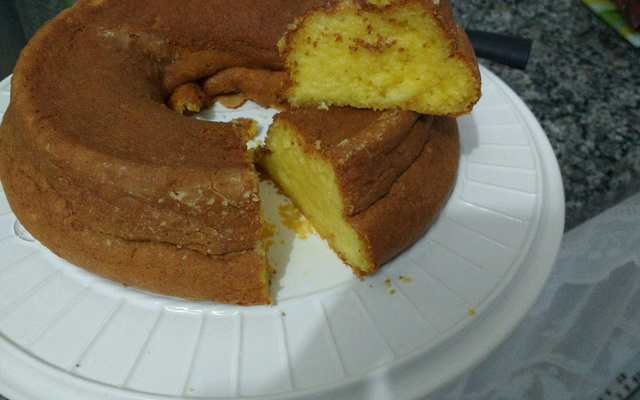 Bolo de milho de liquidificador