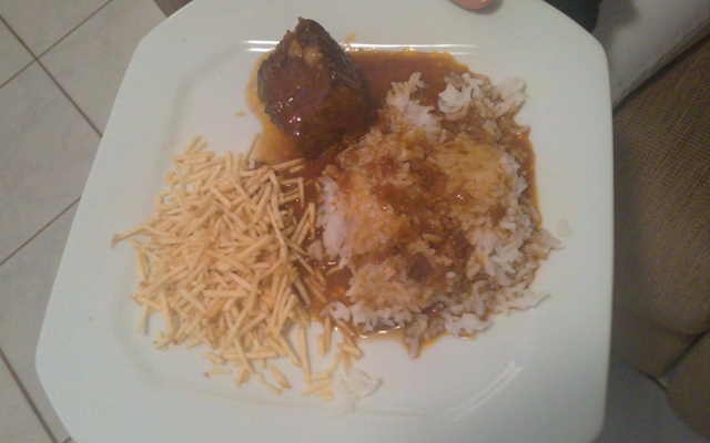 Maminha com molho de cerveja