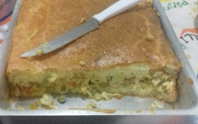 Receita de torta de frango de liquidificador