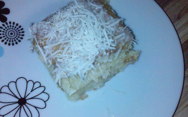 Bolo de coco prático