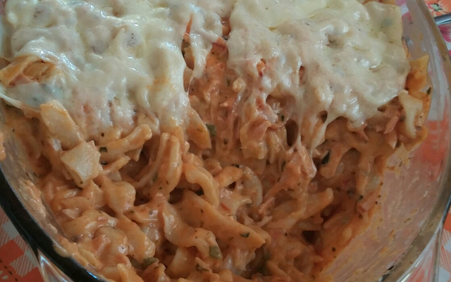 Macarrão caseiro ao forno