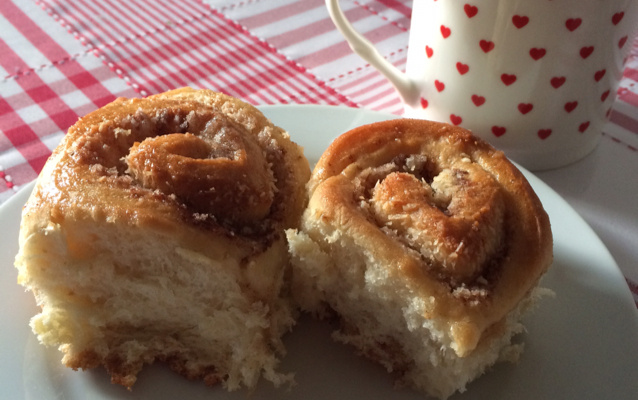 Rolinhos de canela