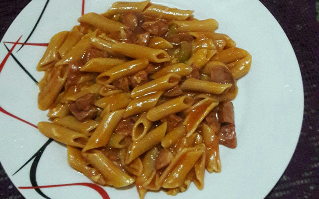 Macarrão de panela de pressão