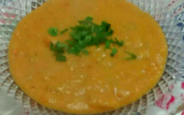 Sopa creme de cenoura