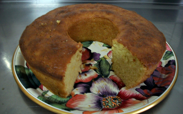 Bolo de laranja sem ovo