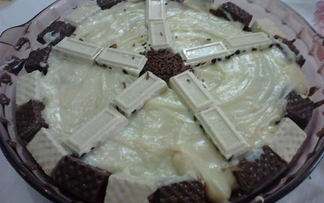 Escondidinho de Bis Branco e Preto