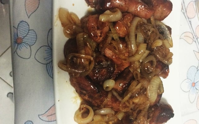 Cebola caramelada