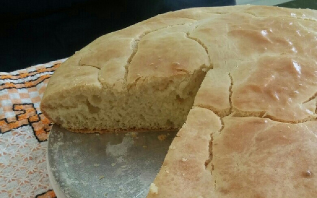 Pão caseiro rápido e leve