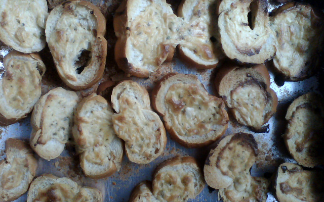 Torradas de alho