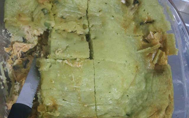 Torta de Frango de Microondas