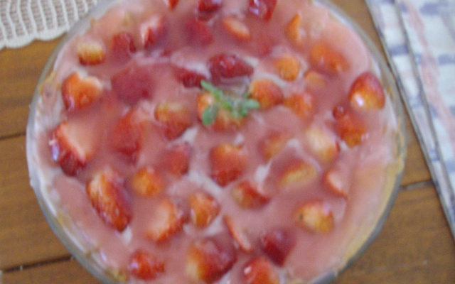 Torta de morango da Ana