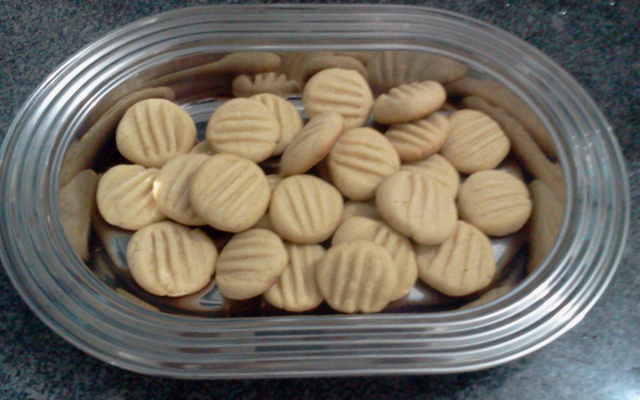 Biscoito de nata com coco