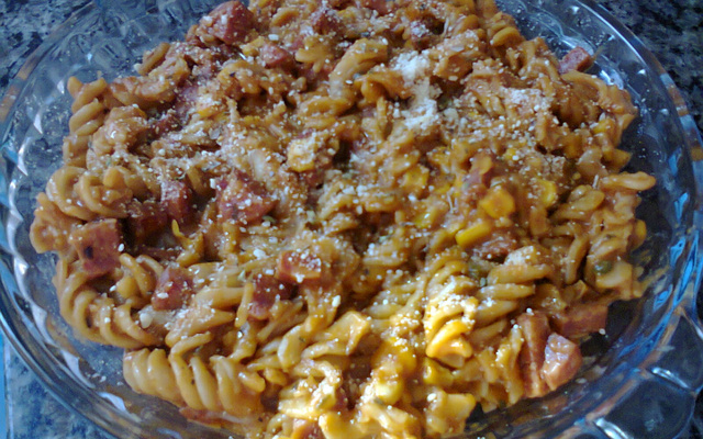 Macarrão de panela de pressão bem simples