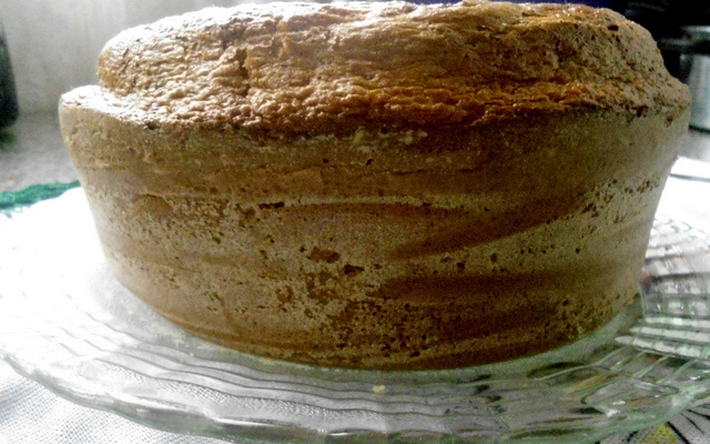 Bolo mesclado simples