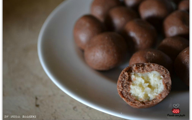 Bombom de leite em pó