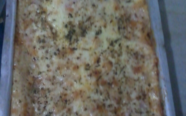 Lasanha com massa de panqueca