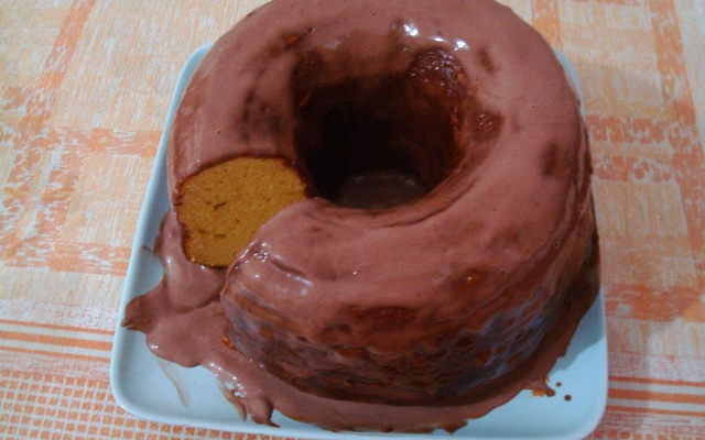 Bolo de cenoura do Alan