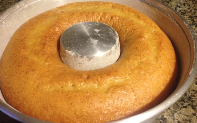 Bolo simples só com 1 ovo