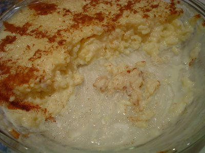 Arroz doce de forno