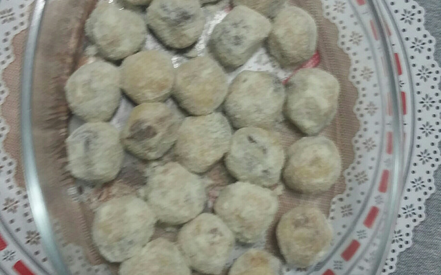 Brigadeiro de leite em pó com creme de avelã