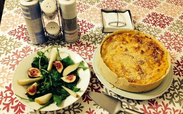 Quiche de ricota à moda Kukalucas
