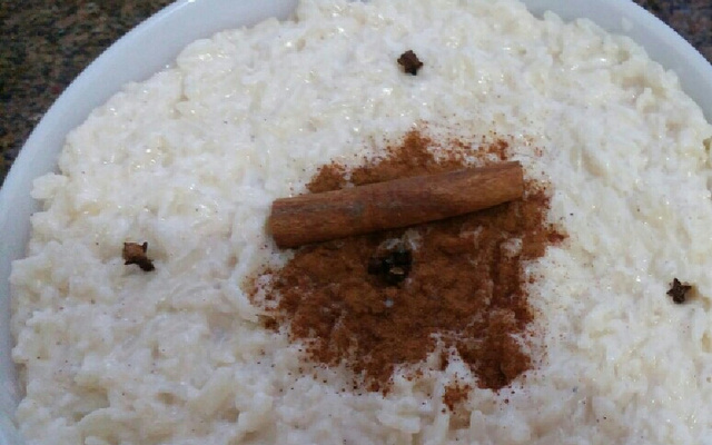 Arroz  doce cremoso