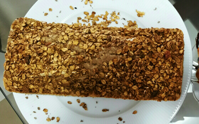 Bolo integral de banana