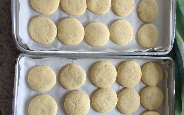 Alfajor de amido de milho (Maisena)
