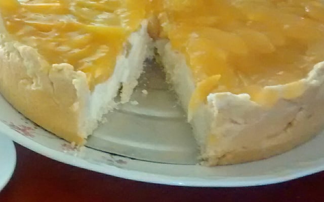Torta de pêssego