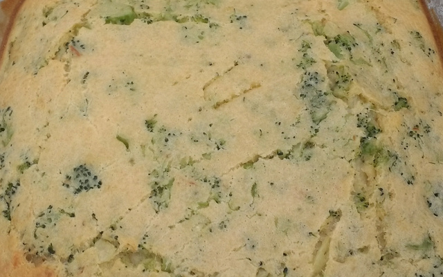 Torta rápida de brócolis