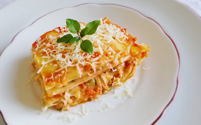 Lasanha de frango fácil