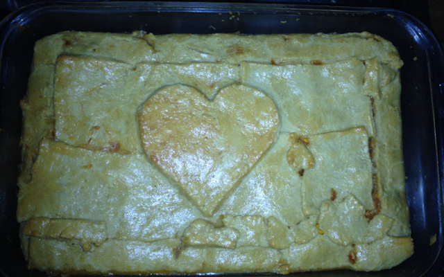 Empadão de frango (massa podre)