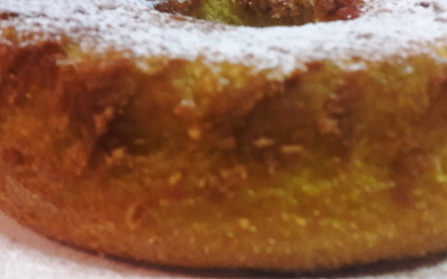 Pão-de-ló de fubá Sanclair