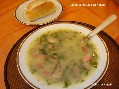 Caldo verde chique da Neneli
