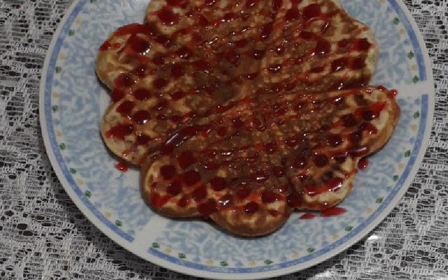 Waffles caseiros