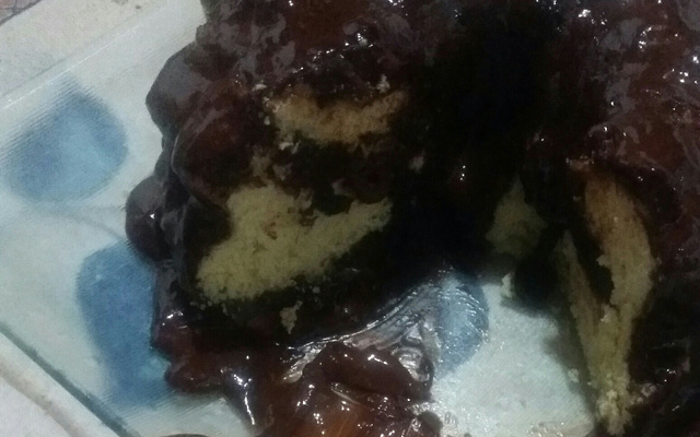 Bolo de micro-ondas super fofo