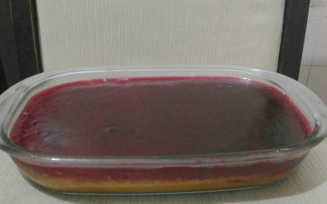 Cheesecake de groselha