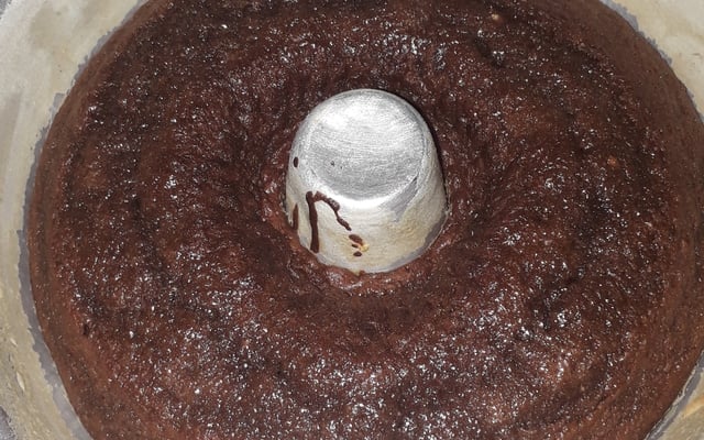 Bolo de chocolate fofinho